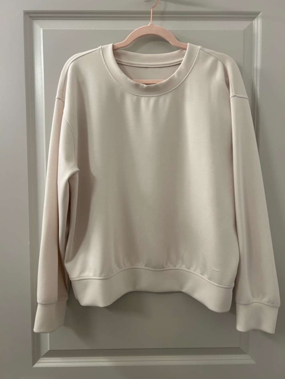A New Day sandwash cream sweatshirt